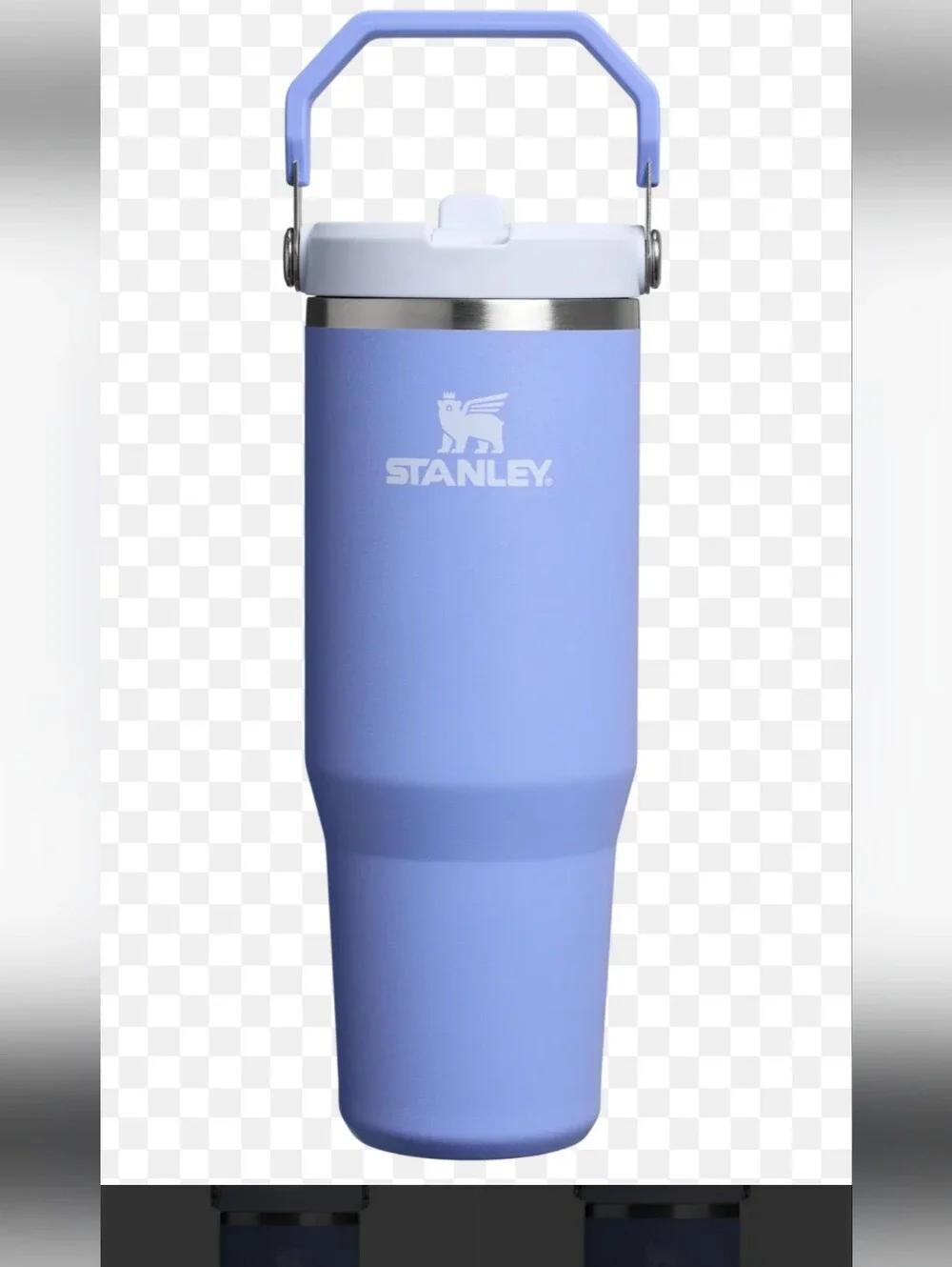 Stanley 40oz.Ice Flo Flip Straw Tumbler Periwinkle - Picture 1 of 15